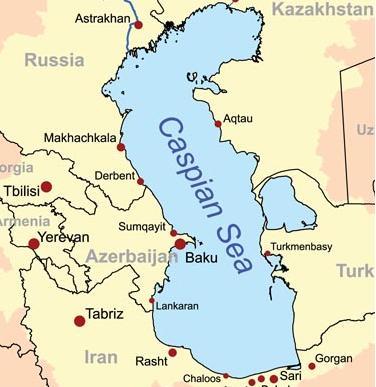Азербайджан. Паромное сообщение с Туркменистаном и Казахстаном
